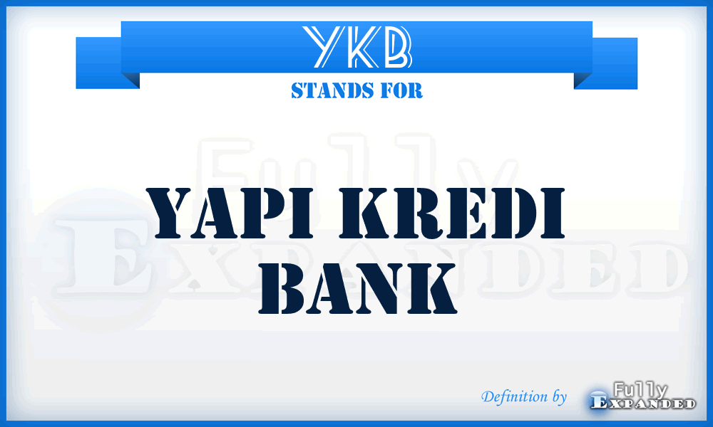 YKB - Yapi Kredi Bank