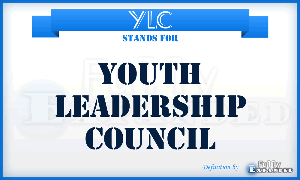 YLC - Youth Leadership Council