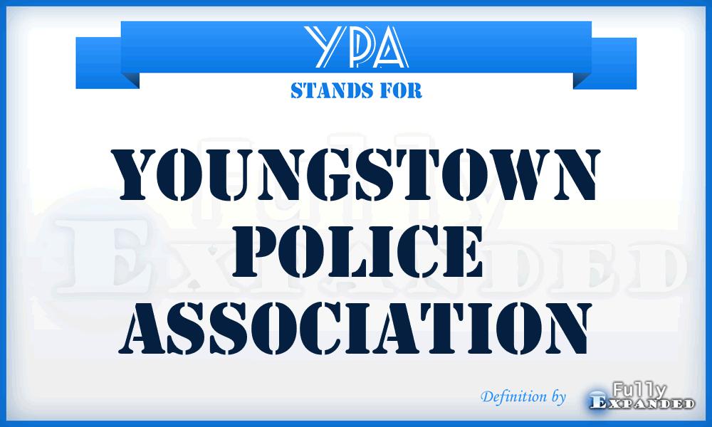 YPA - Youngstown Police Association