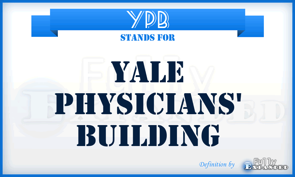 YPB - Yale Physicians' Building