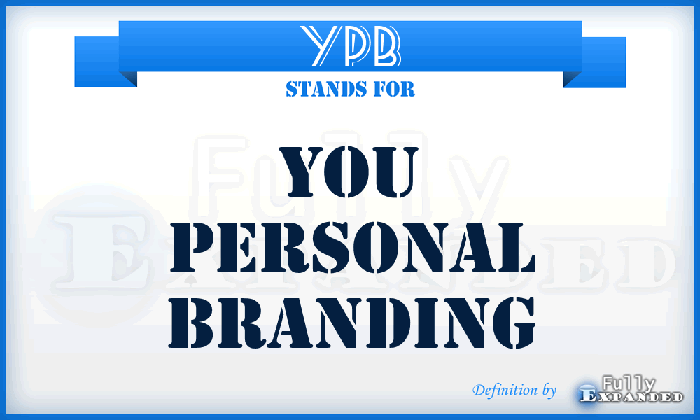 YPB - You Personal Branding