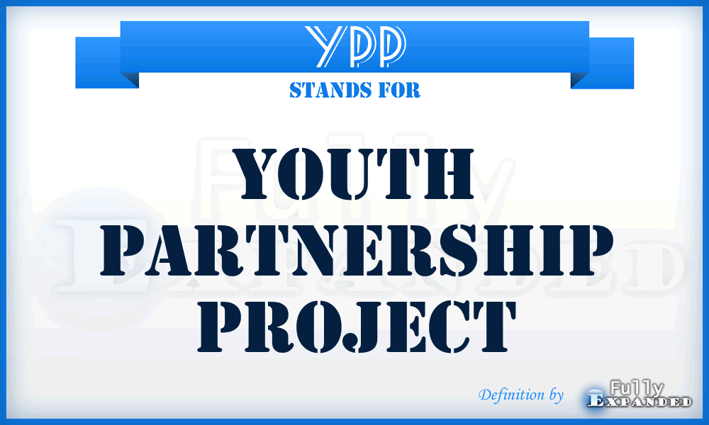 YPP - Youth Partnership Project