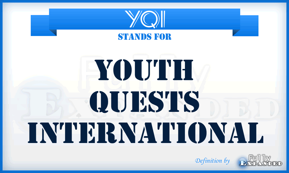 YQI - Youth Quests International