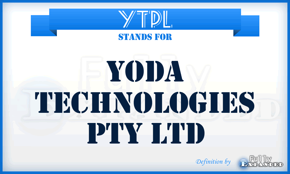 YTPL - Yoda Technologies Pty Ltd