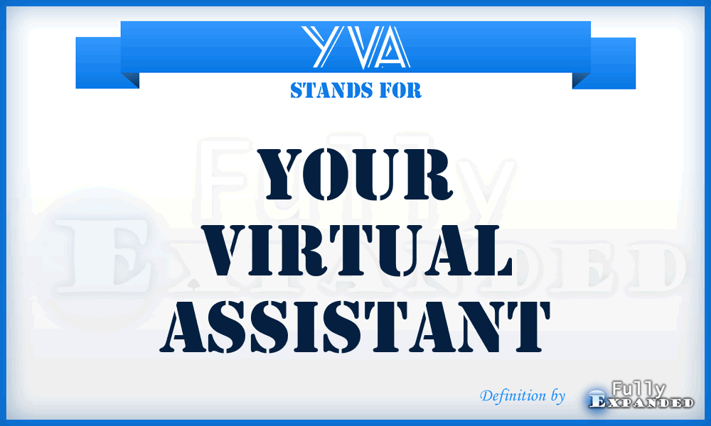 YVA - Your Virtual Assistant
