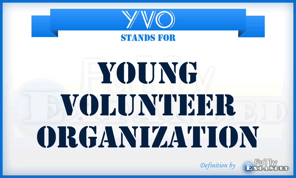 YVO - Young Volunteer Organization
