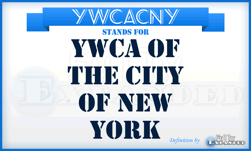 YWCACNY - YWCA of the City of New York