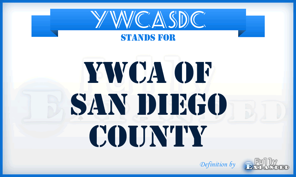 YWCASDC - YWCA of San Diego County