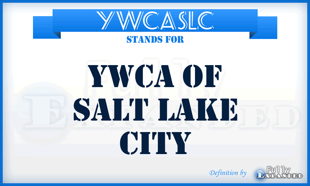 YWCASLC - YWCA of Salt Lake City