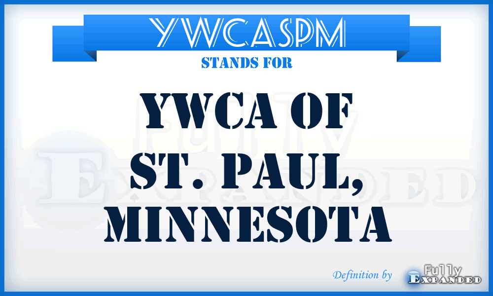 YWCASPM - YWCA of St. Paul, Minnesota