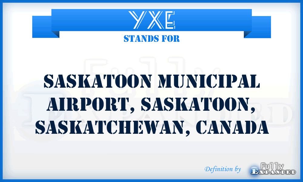 YXE - Saskatoon Municipal Airport, Saskatoon, Saskatchewan, Canada