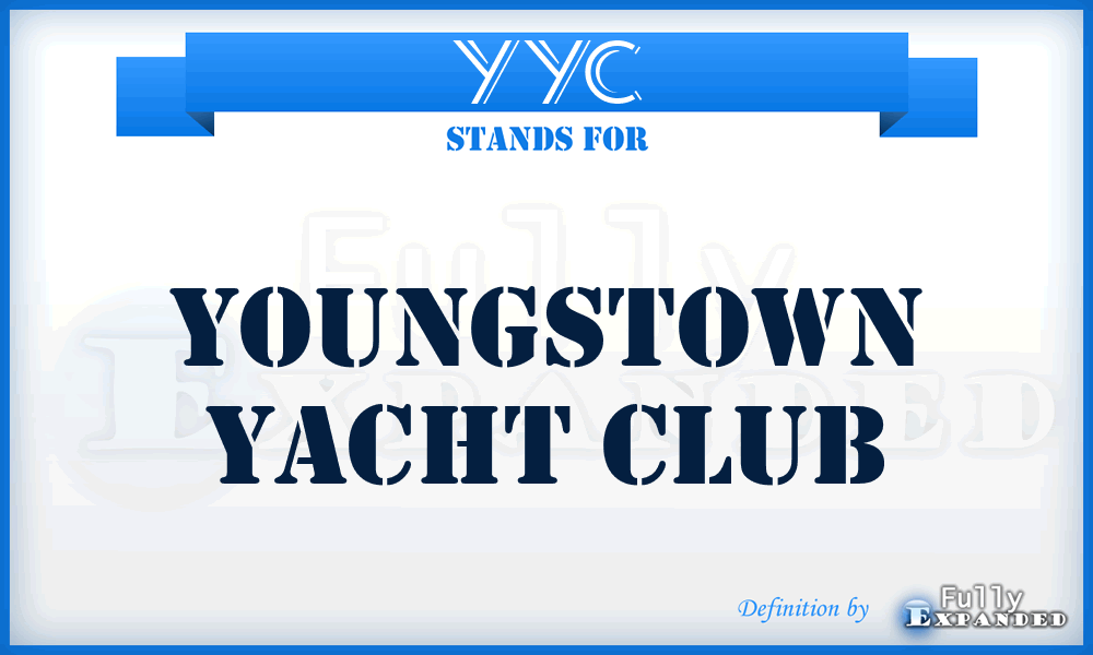 YYC - Youngstown Yacht Club