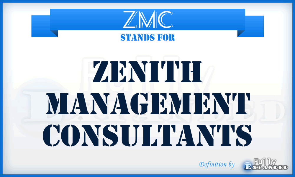ZMC - Zenith Management Consultants