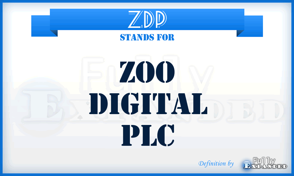 ZDP - Zoo Digital PLC