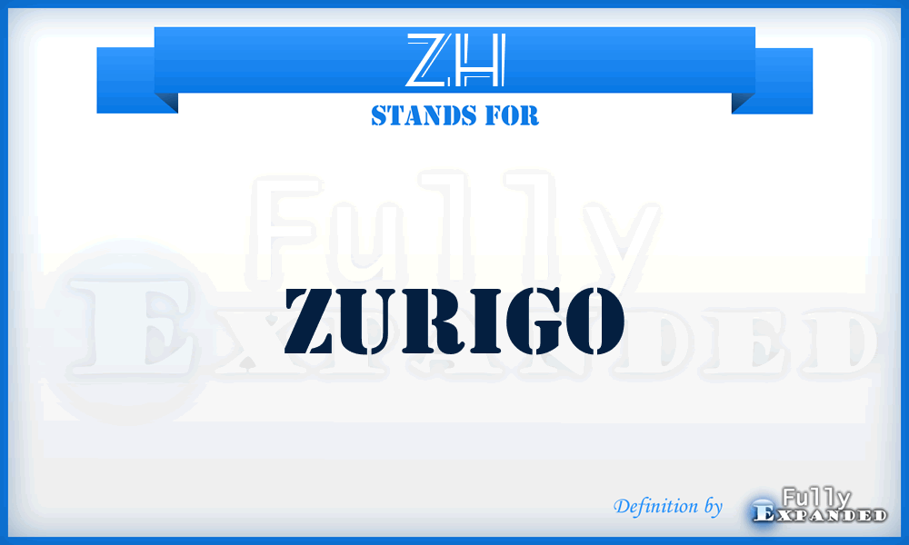 ZH - Zurigo