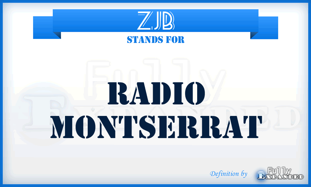 ZJB - Radio Montserrat