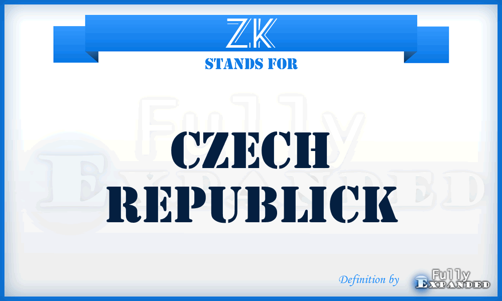 ZK - Czech Republick