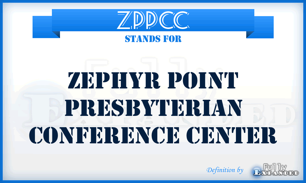 ZPPCC - Zephyr Point Presbyterian Conference Center