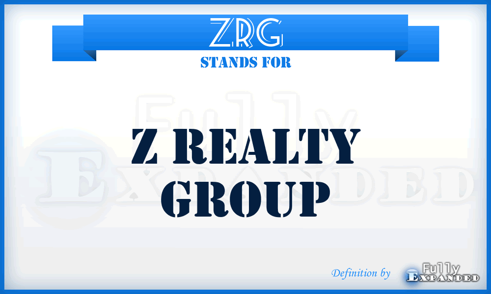 ZRG - Z Realty Group