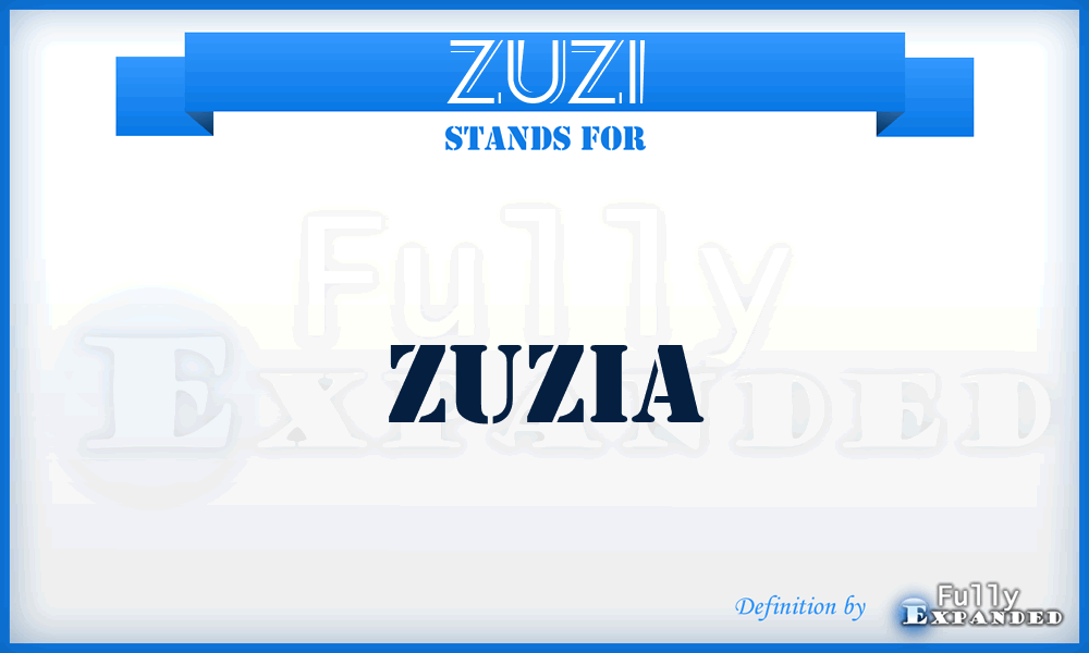 ZUZI - Zuzia