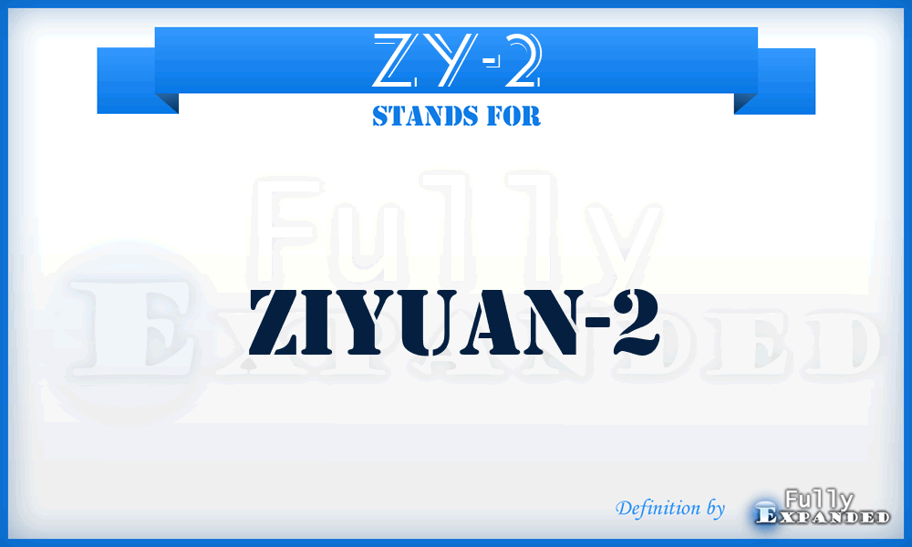 ZY-2 - ZiYuan-2