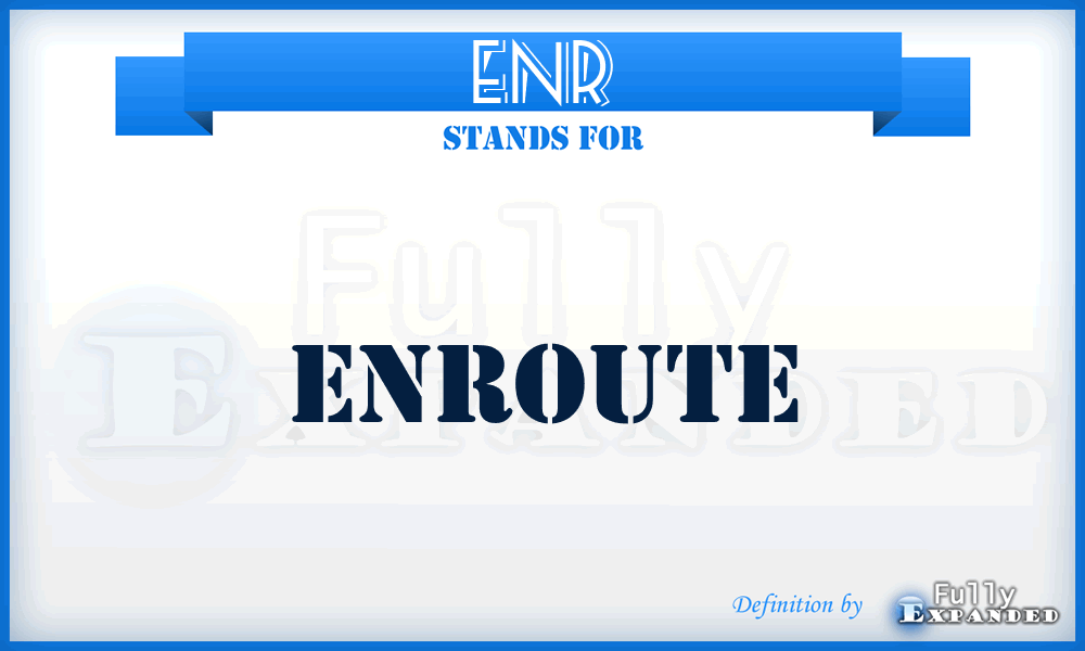 enr - enroute