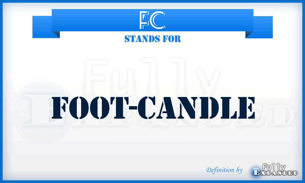 fc - foot-candle