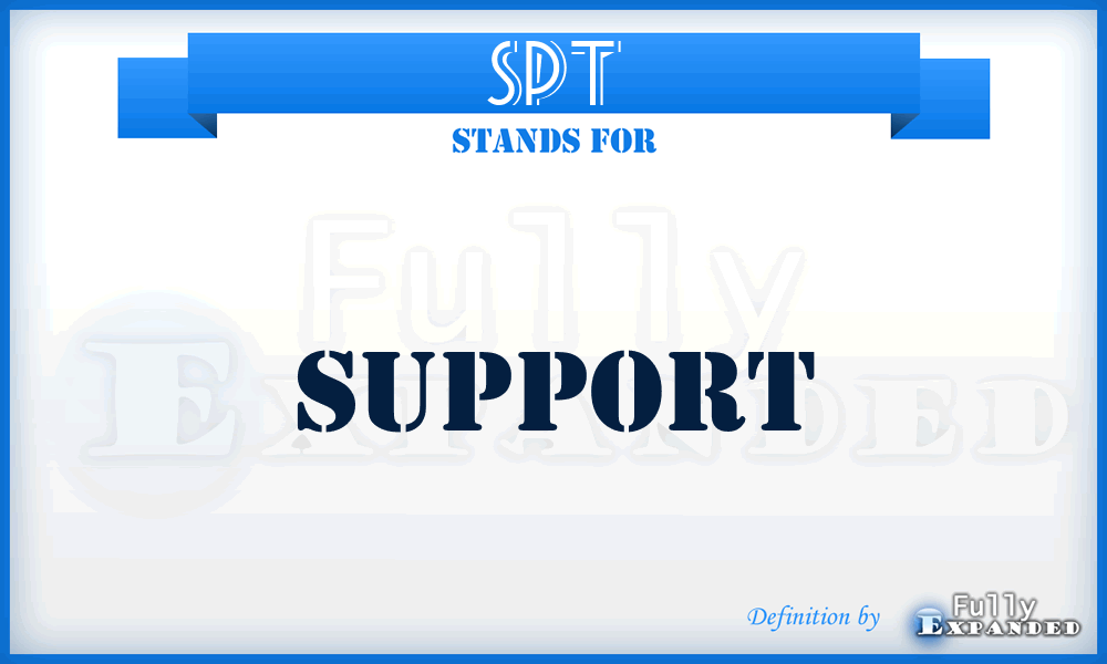 spt - support